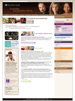 Corporate website BMSFrance.fr
